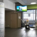 affichage dynamique au Centre Hospitalier Sainte-Marie