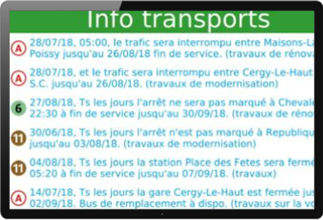 Info trafic Parisien
