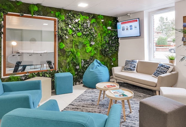 Ecran d'affichage dynamique chez Nexity Studea
