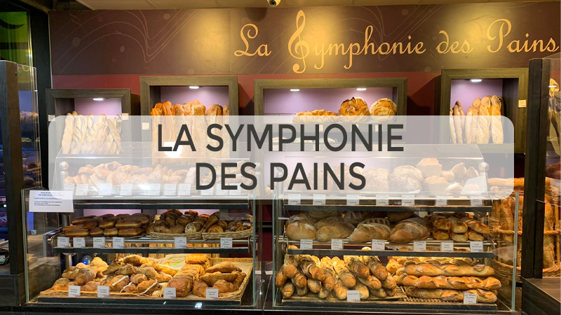 Visuel La Symphonie des Pains etale boulangerie
