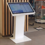 Borne tactile pour notre client Vinci