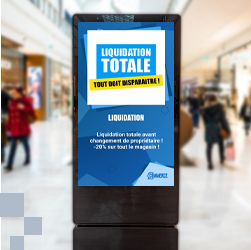 Affichage dynamique pour la dynamisation de points de vente