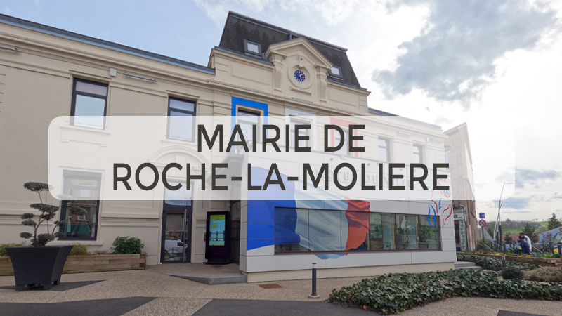 Mairie de Roche-la-Moliere - Une