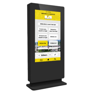Simplifier l'affichage réglementaire avec les totems tactile d'affichage légal
