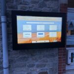Montmartin sur mer Ecran outdoor