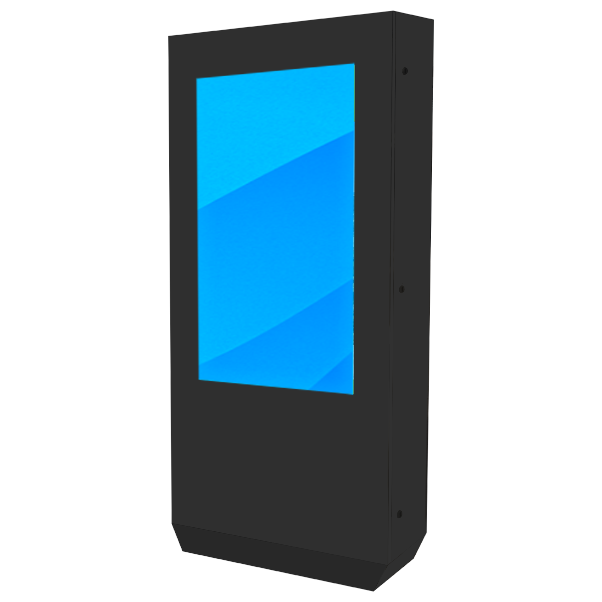Totem 55 pouces outdoor bleu