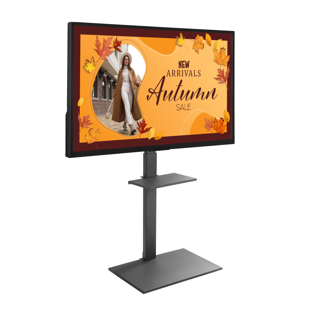 Ecran Support sur pied contenu