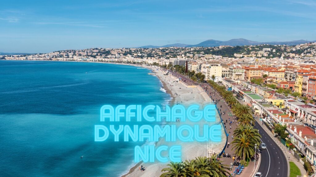 affichage dynamique nice
