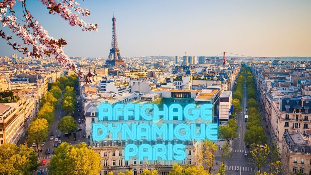 affichage dynamique paris
