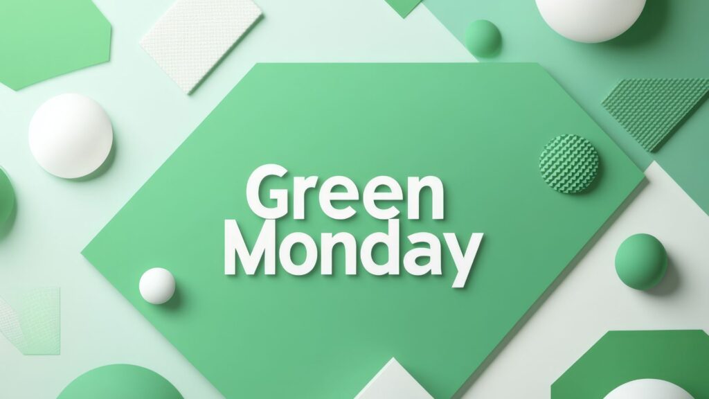 Affichage dynamique retail - Promo Grenn Monday