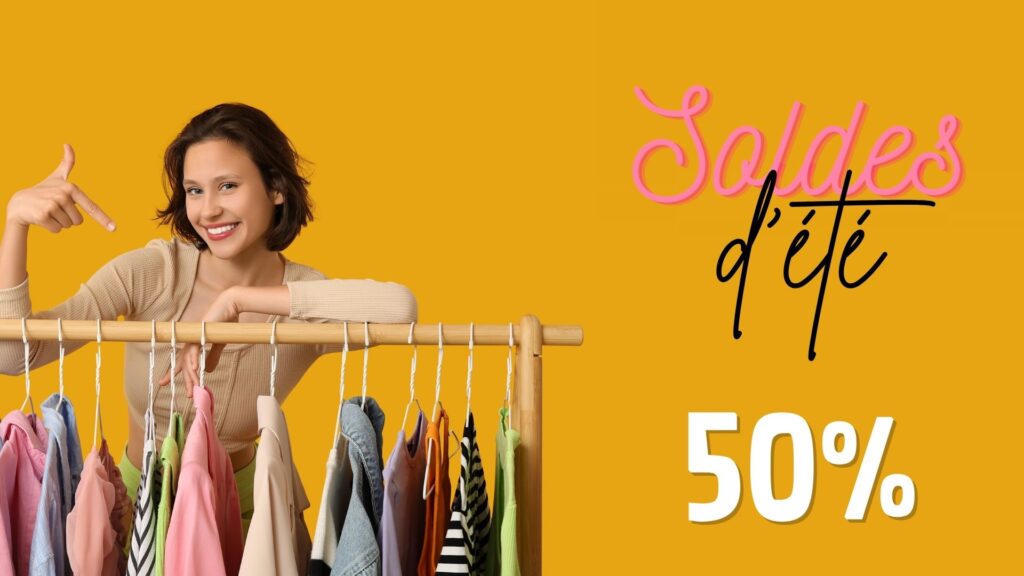 Affichage dynamique retail - Soldes d'été