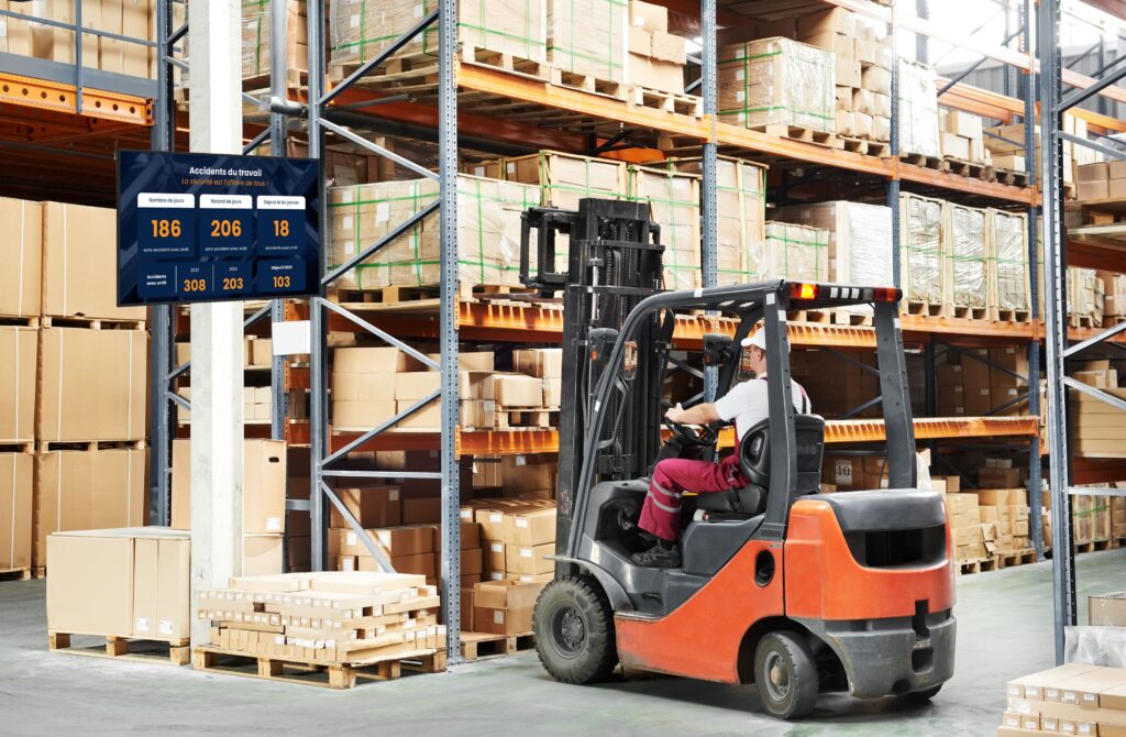 Sécurité entrepôt logistique