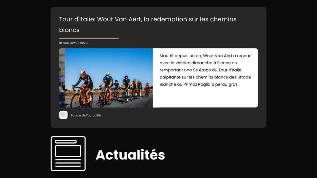 Widget Neotess Actualités