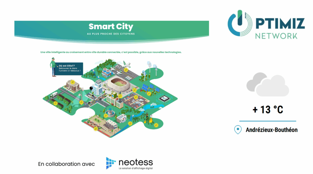 Neotess et Optimiz au salon des maires de la loire