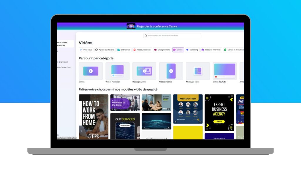 Canva Neotess - Templates vidéos