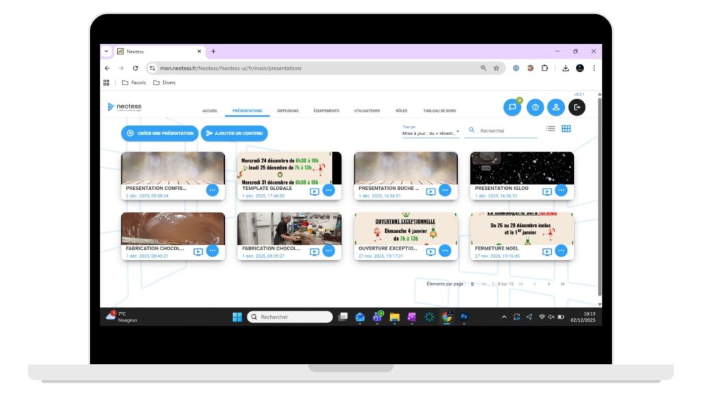 Administration Neotess