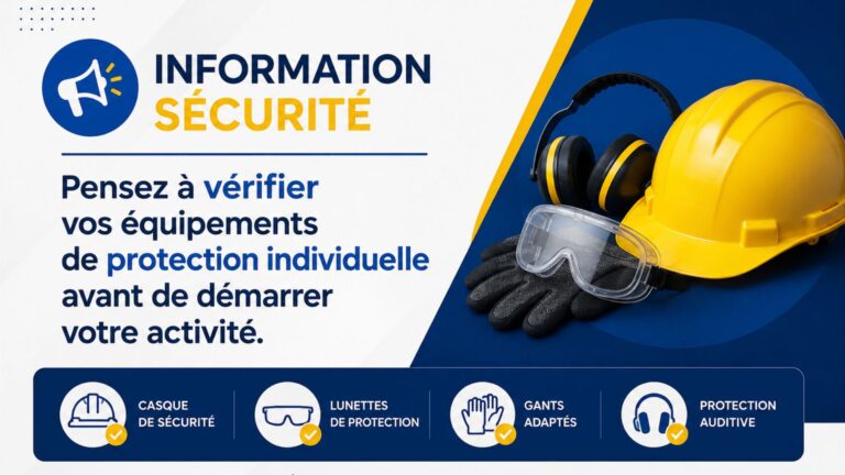 Affichage dynamique - message actif