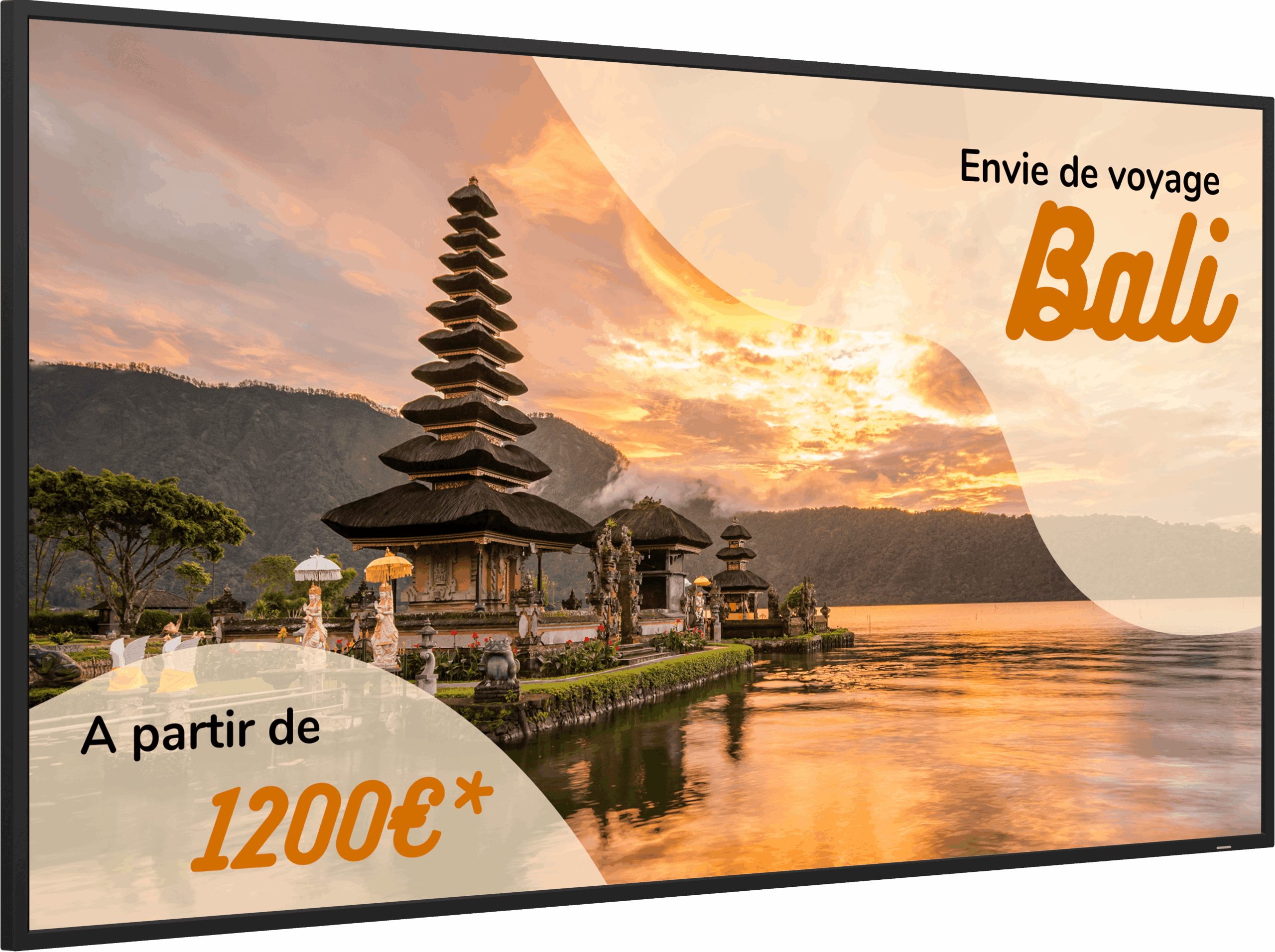Ecran 32 pouces promo voyage