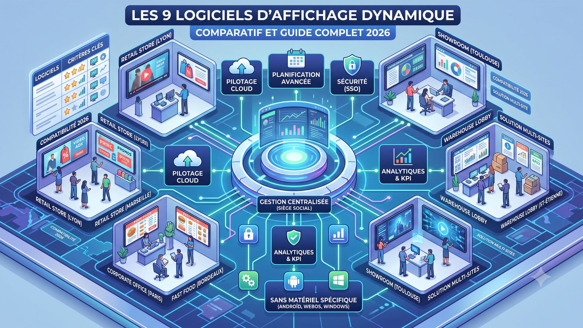 Les 9 logiciels d'affichage dynamique