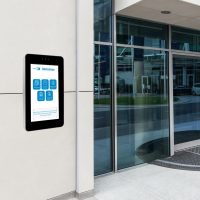 Ecran tactile outdoor pour accueil visiteurs MES