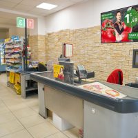 Ecran mural promotion produit