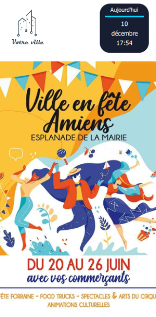 Exemple d'usages pratiques des panneaux d'affichage extérieur